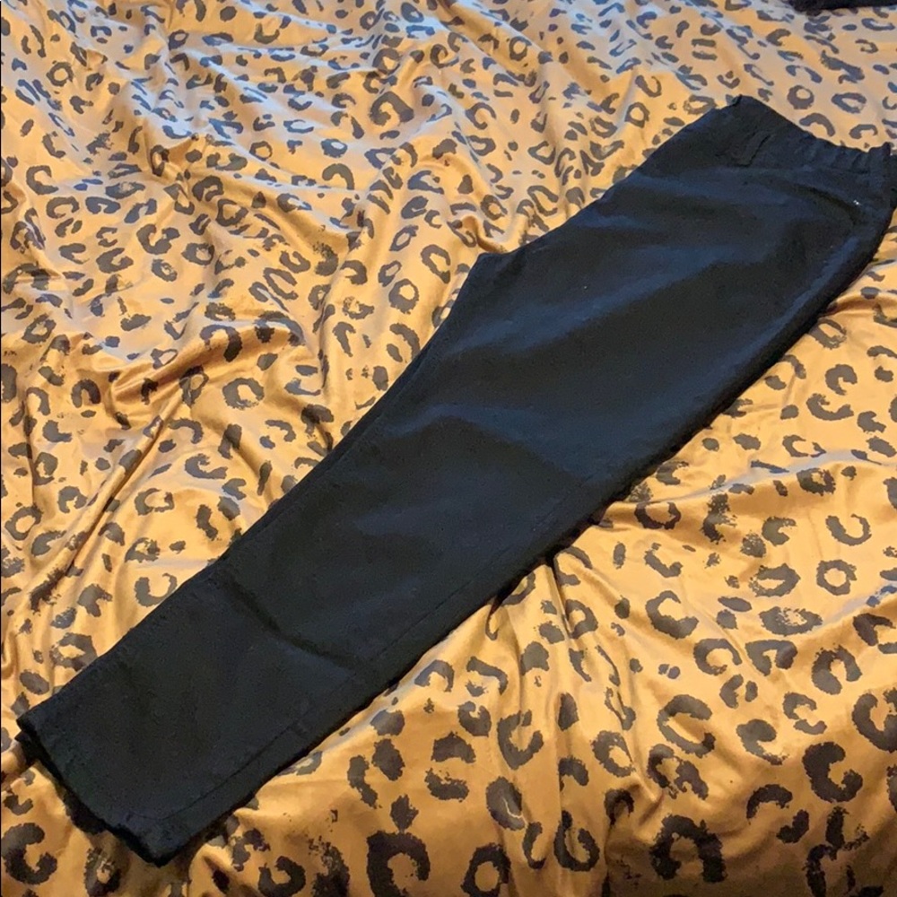 Black high waisted skinny jeans - Picture 2 of 4